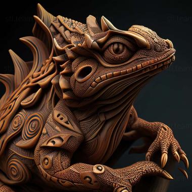 3D model Nippodysaphis (STL)